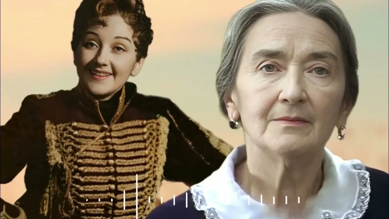 Любовь Добржанская Шурочка Азарова Давным-давно 1942 Любовь Добржанская, Шурочка Азарова, спектакль Давным-давно, Гусарская баллада, театр 1942, женский образ на войне