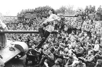 Выступление фронтовой бригады на передовой 1943